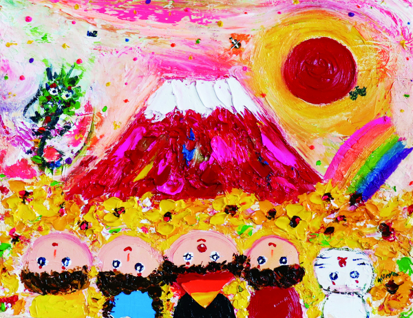 清水新也先生の「希望」という絵画です。 清水新也先生の「希望」という絵画です。 - メルカリ