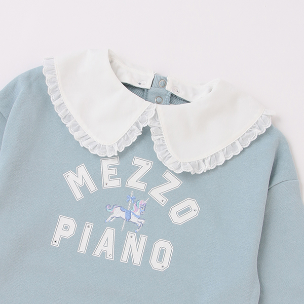 カレッジロゴ衿つきトレーナー🎠 | メゾピアノ | 大丸札幌店公式 SHOP BLOG
