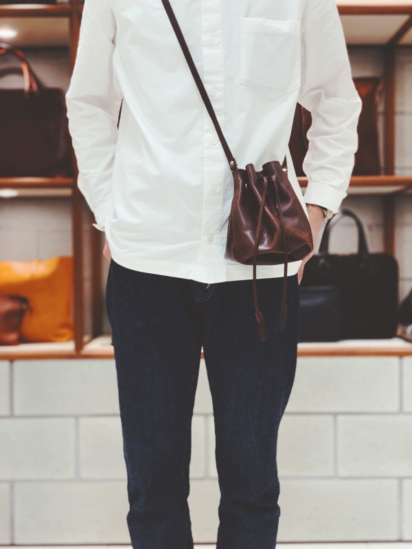 ganzo 巾着 ポシェット サケット4 GANZO サケット4 巾着ポシェット